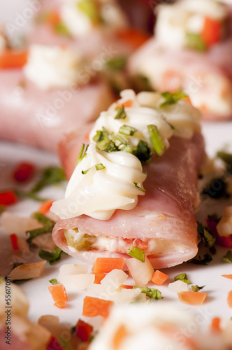 Photo: involtino di prosciutto involtino di prosciutto