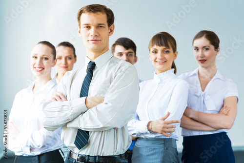 Photo: concept of teamwork concept of teamwork