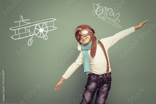 Photo: Young aviator Young aviator