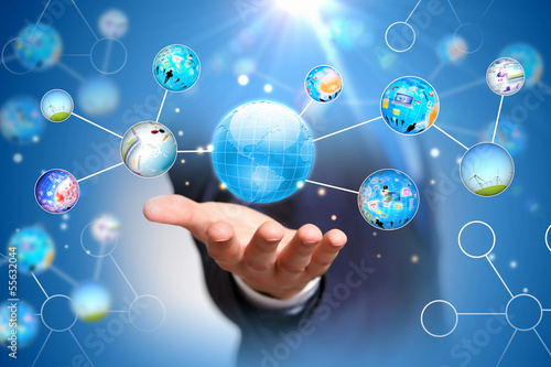 Photo: Network concept Network concept