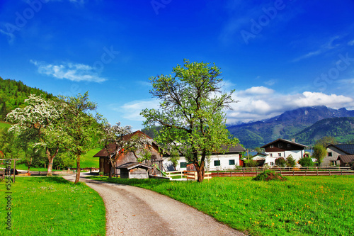 Photo: scenic Alpine countryside, Austria scenic Alpine countryside, Austria