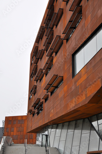 Photo: Neue Gebäude der Wirtschafts Universität in Wien Neue Gebäude der Wirtschafts Universität in Wien