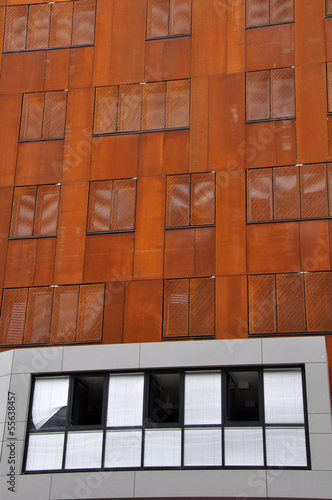 Photo: Neue Gebäude der Wirtschafts Universität in Wien Neue Gebäude der Wirtschafts Universität in Wien