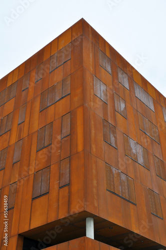 Photo: Neue Gebäude der Wirtschafts Universität in Wien Neue Gebäude der Wirtschafts Universität in Wien
