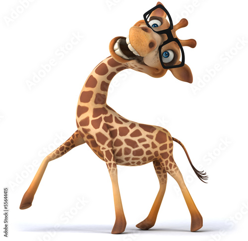 Illustration: Fun giraffe Fun giraffe