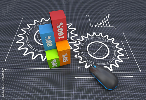 Illustration: Project management Project management