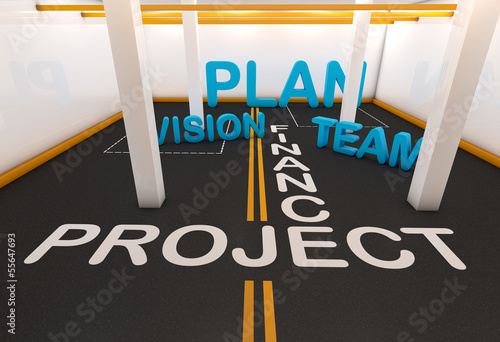 Illustration: Development project Development project