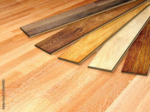Photo: New oak parquet New oak parquet