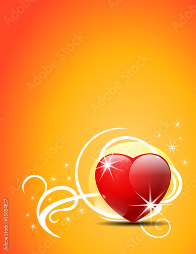 Vector: Valentine's Day vector background. Valentine's Day vector background.