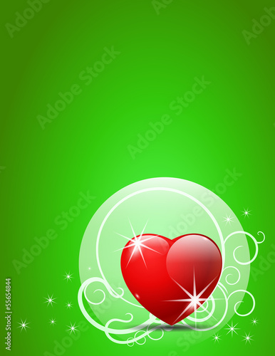 Vector: Valentine's Day vector background. Valentine's Day vector background.