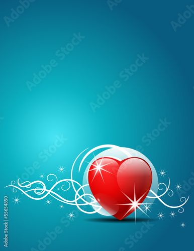 Vector: Valentine's Day vector background. Valentine's Day vector background.