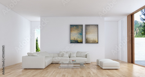 Illustration: Living room Living room