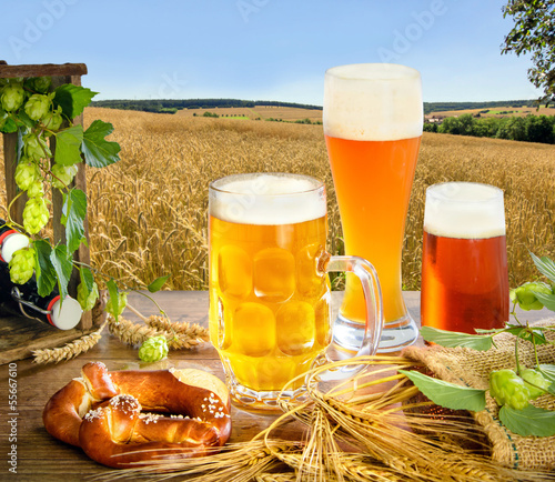 Photo: verschiedene Biersorten verschiedene Biersorten