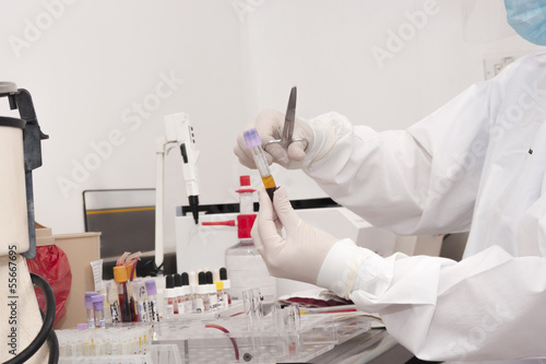 Photo: Laboratory-Blood Bank Laboratory-Blood Bank