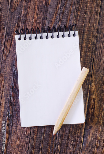 Photo: note and pencil note and pencil