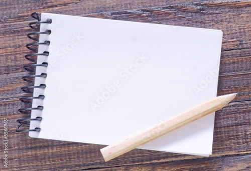 Photo: note and pencil note and pencil