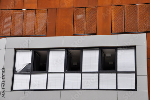 Photo: Neue Gebäude der Wirtschafts Universität in Wien Neue Gebäude der Wirtschafts Universität in Wien