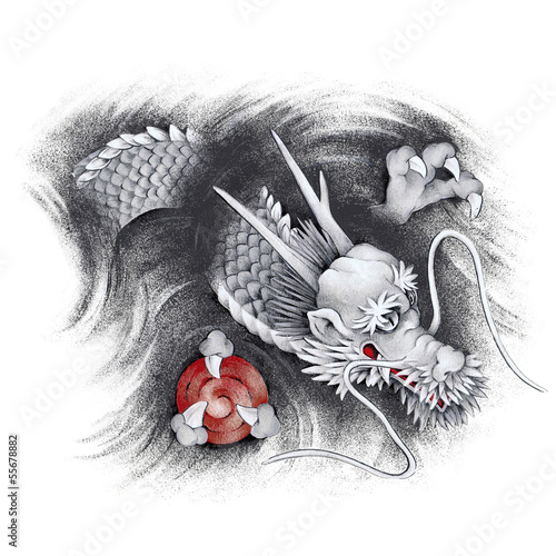 Illustration: Japanesque dragon Japanesque dragon