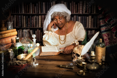 Photo: Alchemist at study Alchemist at study