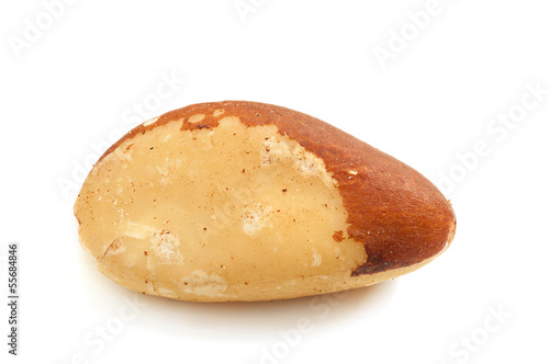 Photo: Brazil nut isolated Brazil nut isolated