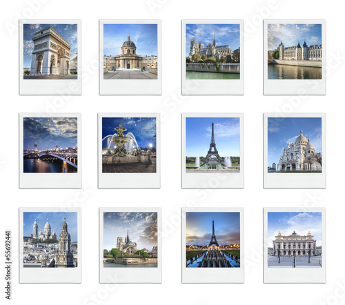 Photo: Paris France Polaroid Paris France Polaroid