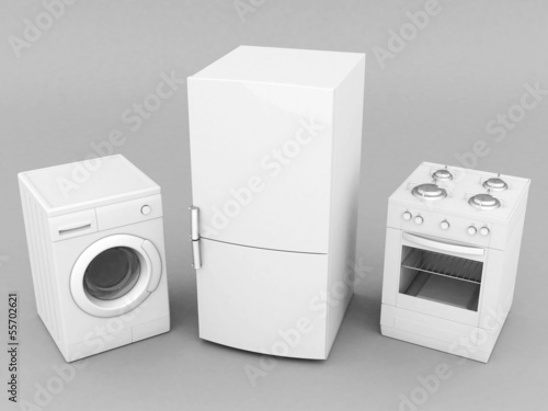 Illustration: household appliances household appliances