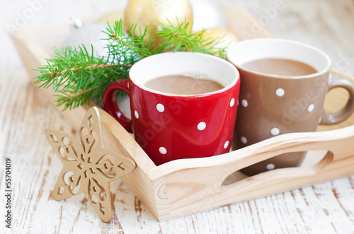 Photo: Christmas cappuccino Christmas cappuccino