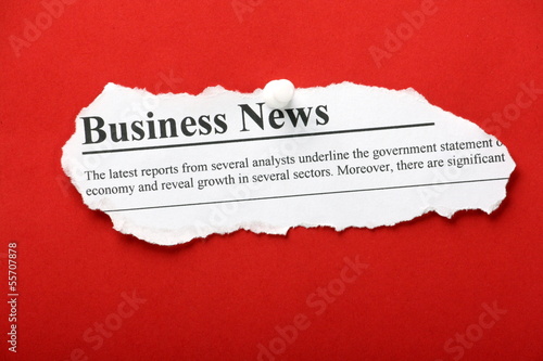 Photo: Business News newspaper clipping Business News newspaper clipping
