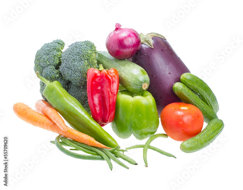 Photo: Assorted vegetables. Assorted vegetables.