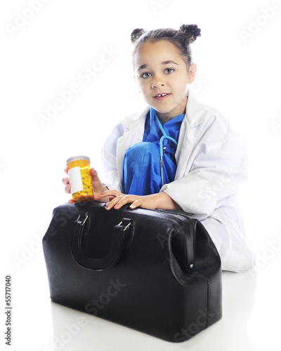 Photo: Little Doc Getting Meds Little Doc Getting Meds