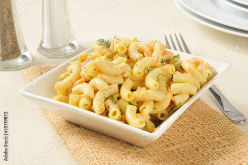 Photo: Macaroni salad Macaroni salad