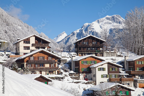 Photo: Winter in alps Winter in alps