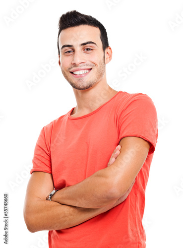 Photo: Young man in casual clothes Young man in casual clothes