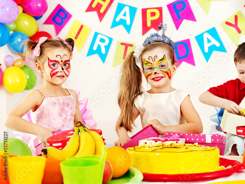 Photo: Child birthday party . Child birthday party .