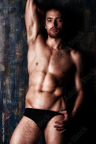 Photo: brawny man brawny man