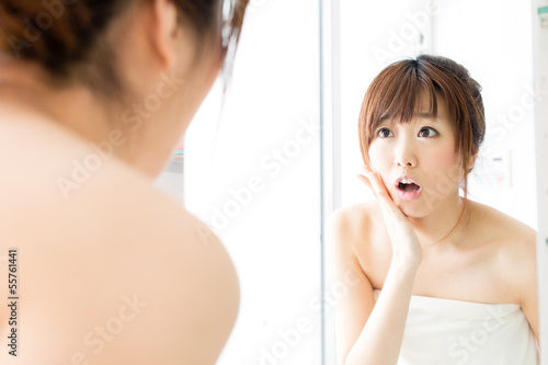 Photo: beautiful asian woman skin care image beautiful asian woman skin care image
