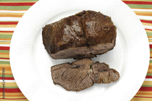 Photo: Roastbeef auf Teller Roastbeef auf Teller