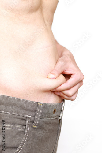 Photo: メタボの男性 メタボの男性