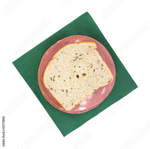Photo: Rye and Mortadella Sandwich Rye and Mortadella Sandwich