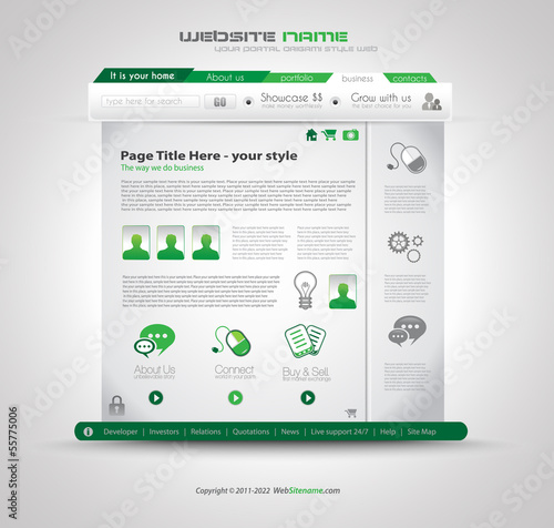 Vector: Quality clean web elements for blog and sites. I Quality clean web elements for blog and sites. I