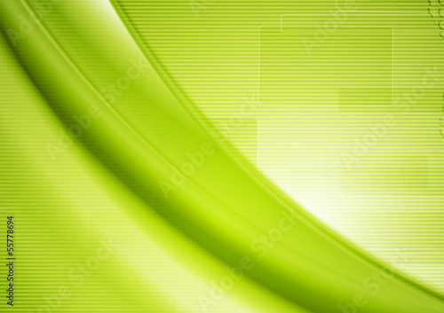 Illustration: Abstract elegant smooth waves design Abstract elegant smooth waves design