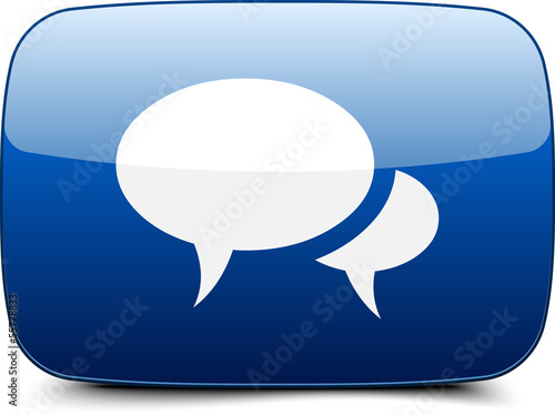 Illustration: Forum/Chat button Forum/Chat button