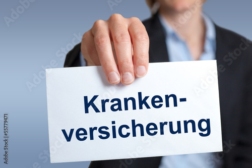 Photo: Krankenversicherung - Vertrag, Abschluss Krankenversicherung - Vertrag, Abschluss