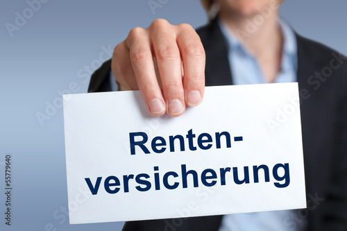 Photo: Rentenversicherung, Vertrag Rentenversicherung, Vertrag