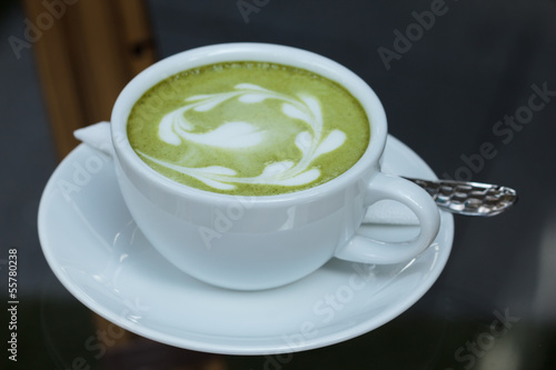Photo: Green tea Latte Green tea Latte