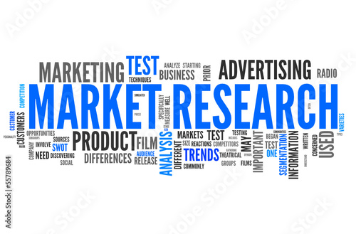 Vector: Market research (marketing, social research) Market research (marketing, social research)