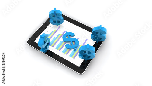 Illustration: Geld mit Apps verdienen Geld mit Apps verdienen