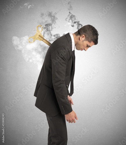 Photo: Stress concept Stress concept