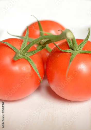 Photo: Three tomatoes Three tomatoes