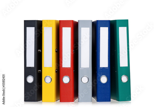 Photo: Colorful folders Colorful folders